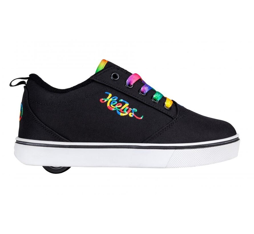 Heelys Pro 20 Schwarz / Regenbogen kursiv