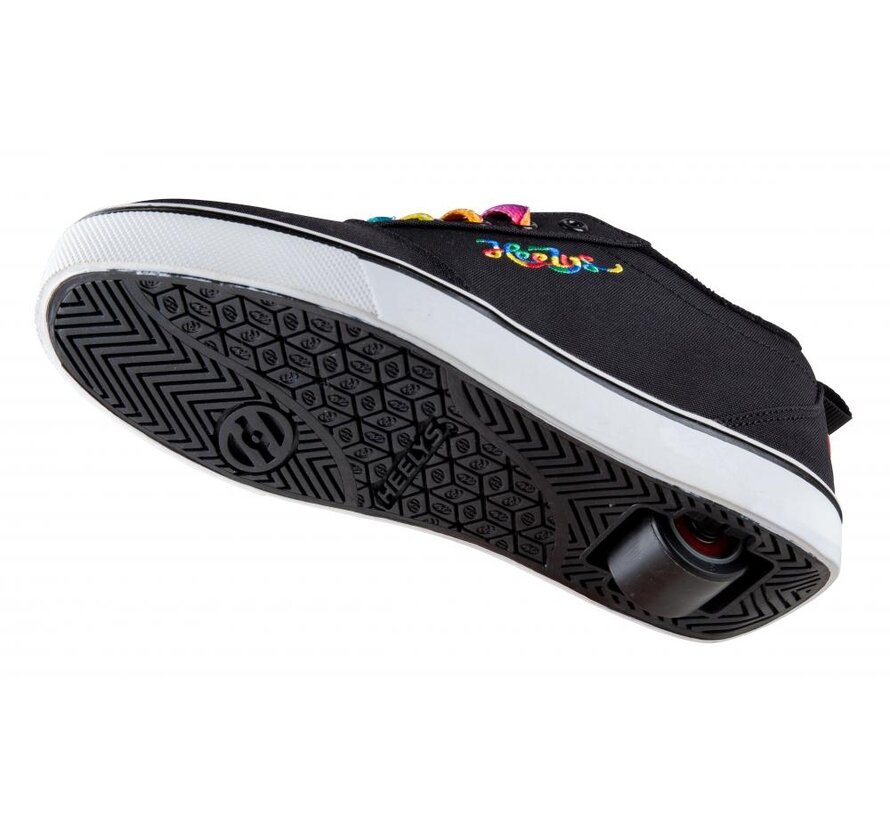 Heelys Pro 20 Schwarz / Regenbogen kursiv