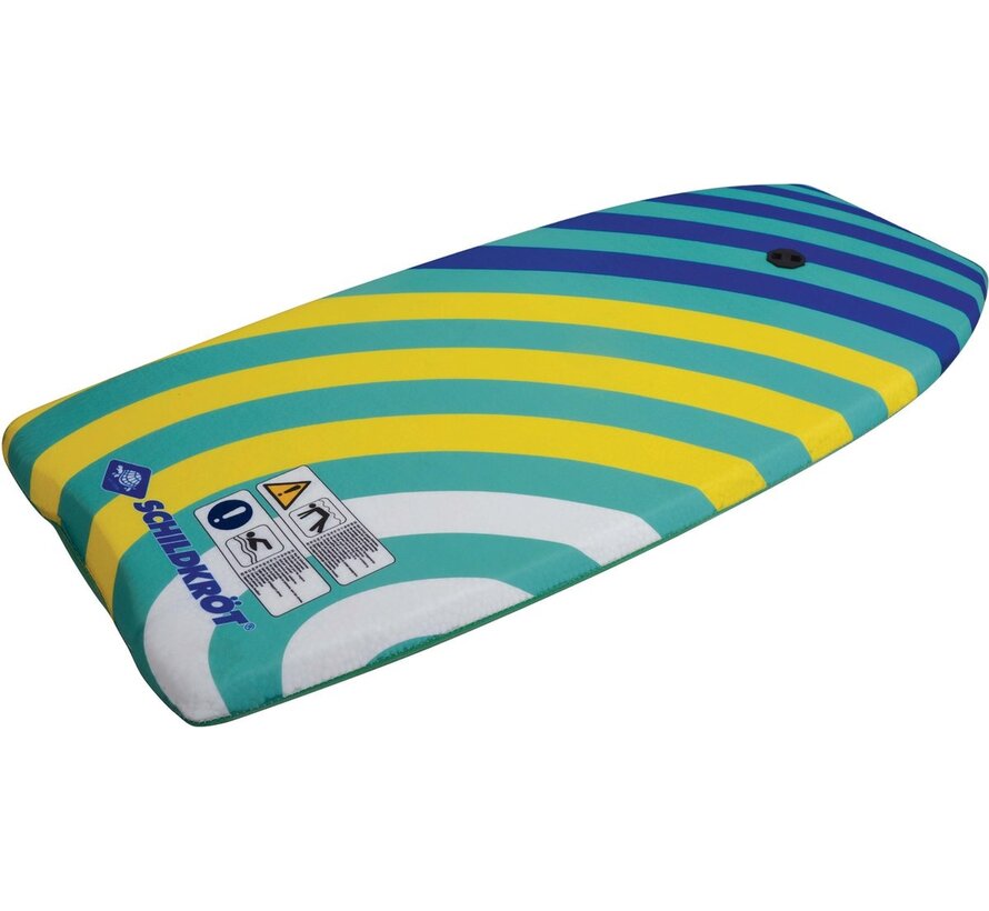 Schildkröt Bodyboard L Bleu / Vert / Jaune