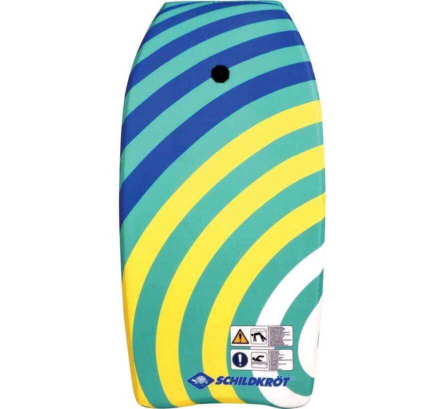 Schildkröt Bodyboard L Bleu / Vert / Jaune