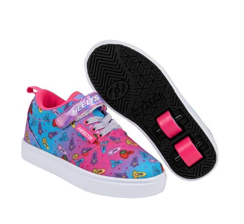 Heelys Heelys X2 Pro drukuje w kolorze czarnym / różowym / lawendowym