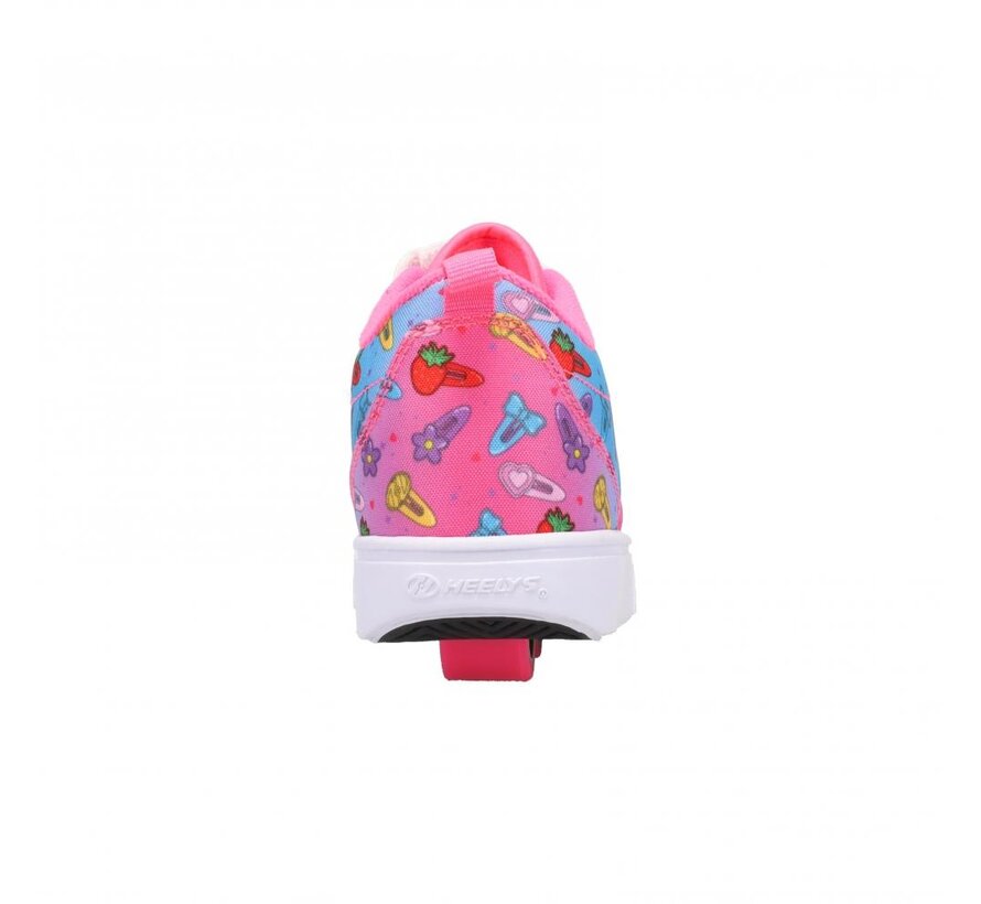 Heelys X2 Pro drukuje w kolorze czarnym / różowym / lawendowym