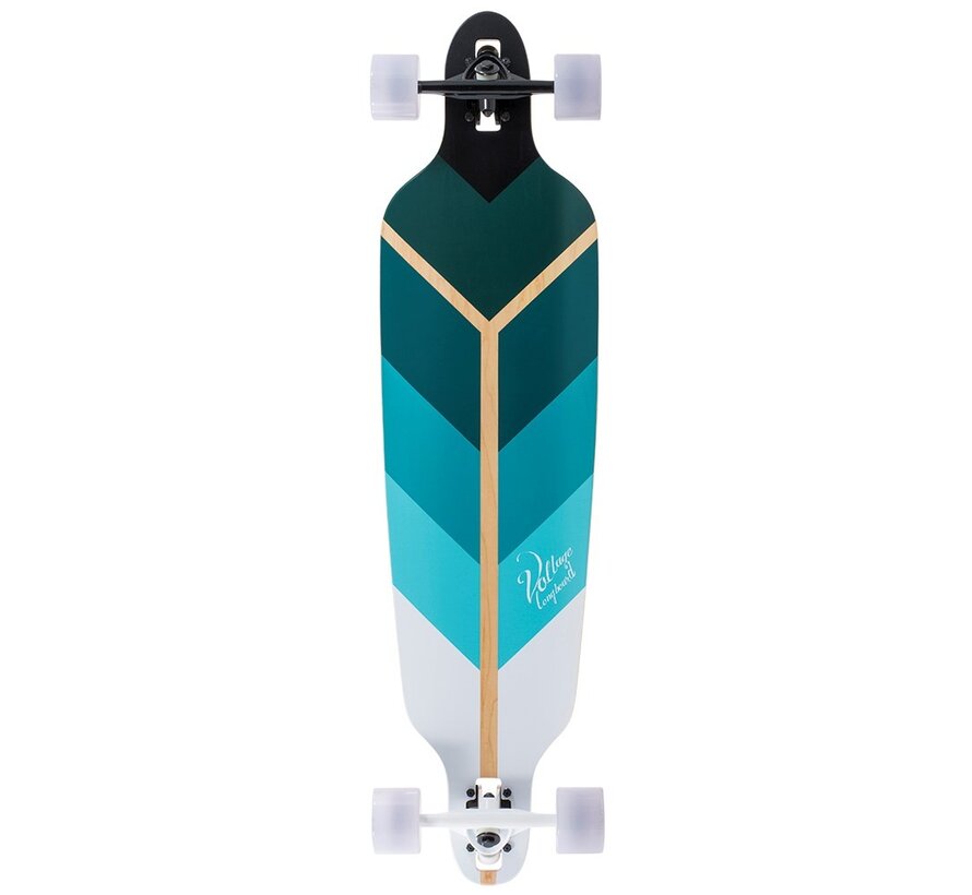 Voltage Directional Drop Through Longboard Green