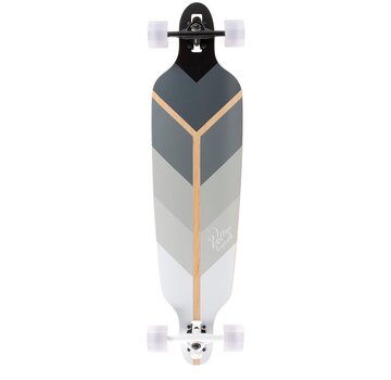 Voltage Voltage Directional Drop Through Longboard Grey