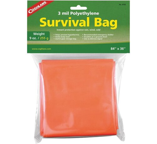 Coghlan's Survivalzak Survival Bag oranje
