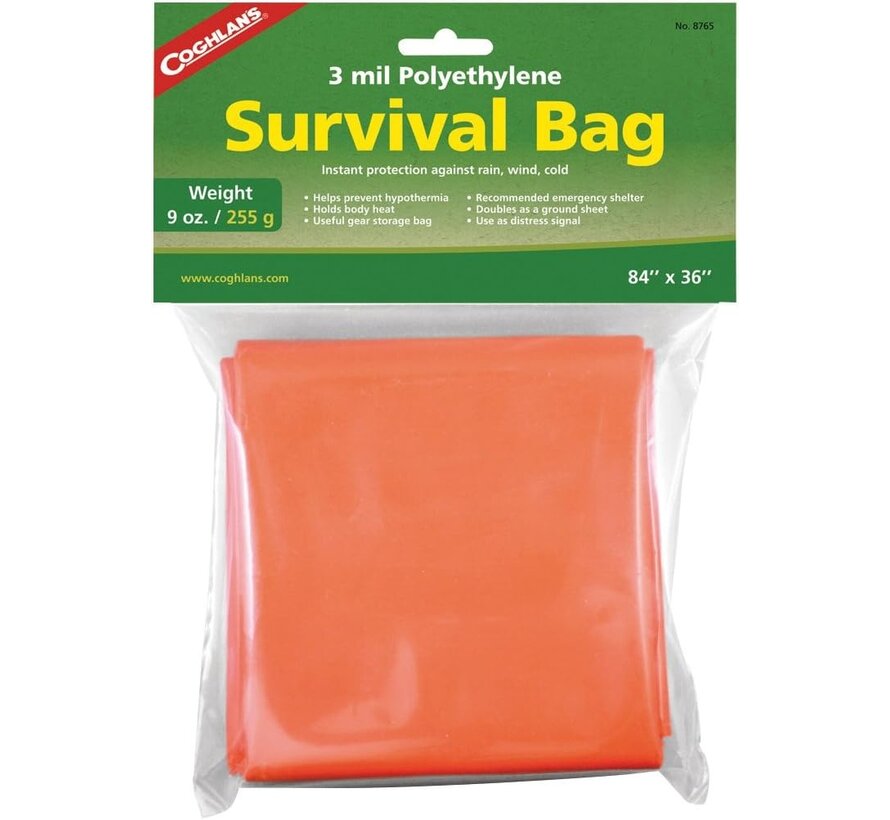 Survivalzak Survival Bag oranje