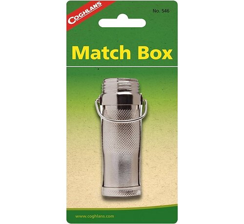 Coghlan's Étui/boîte d'allumettes étanche en métal