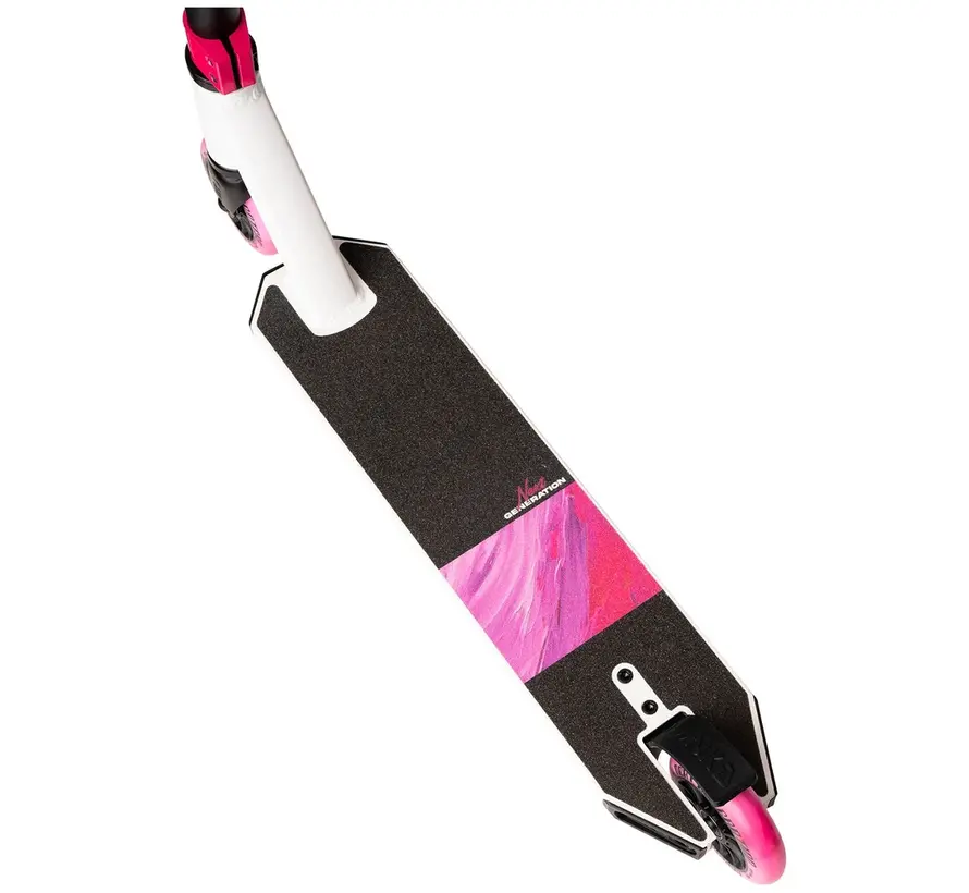 Patinete Acrobático NKD Next Generation Blanco - Rosa