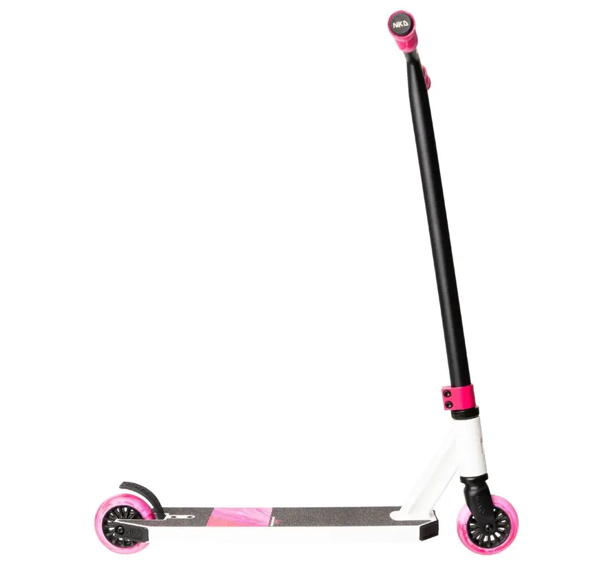 Patinete Acrobático NKD Next Generation Blanco - Rosa