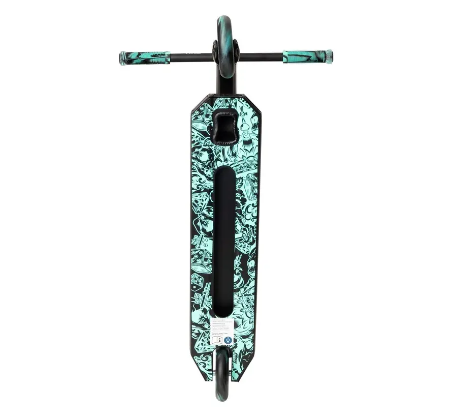 NKD Stunt Scooter Next Generation Schwarz – Minze