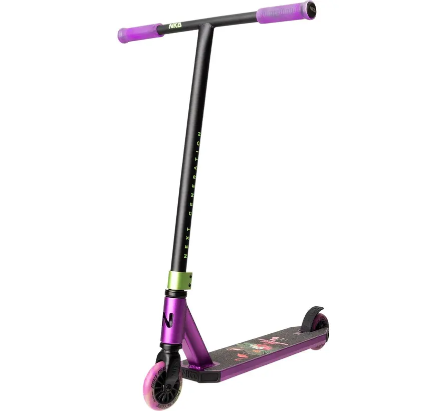NKD Stunt Scooter Next Generation Lila - Grün