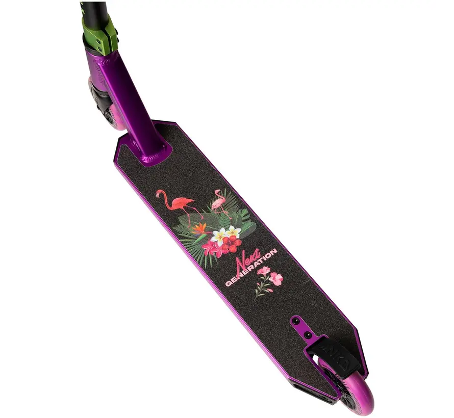 Monopattino acrobatico NKD Next Generation viola - verde