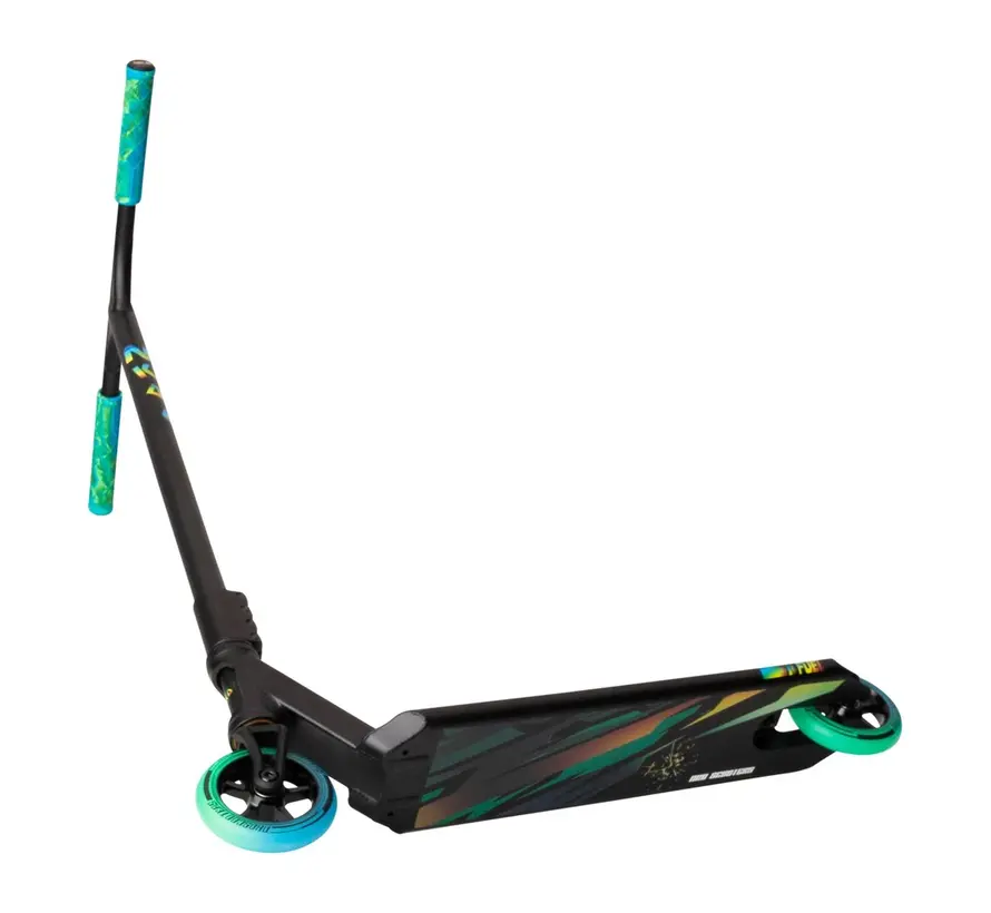 Monopattino acrobatico NkD Fuel nero / verde misto