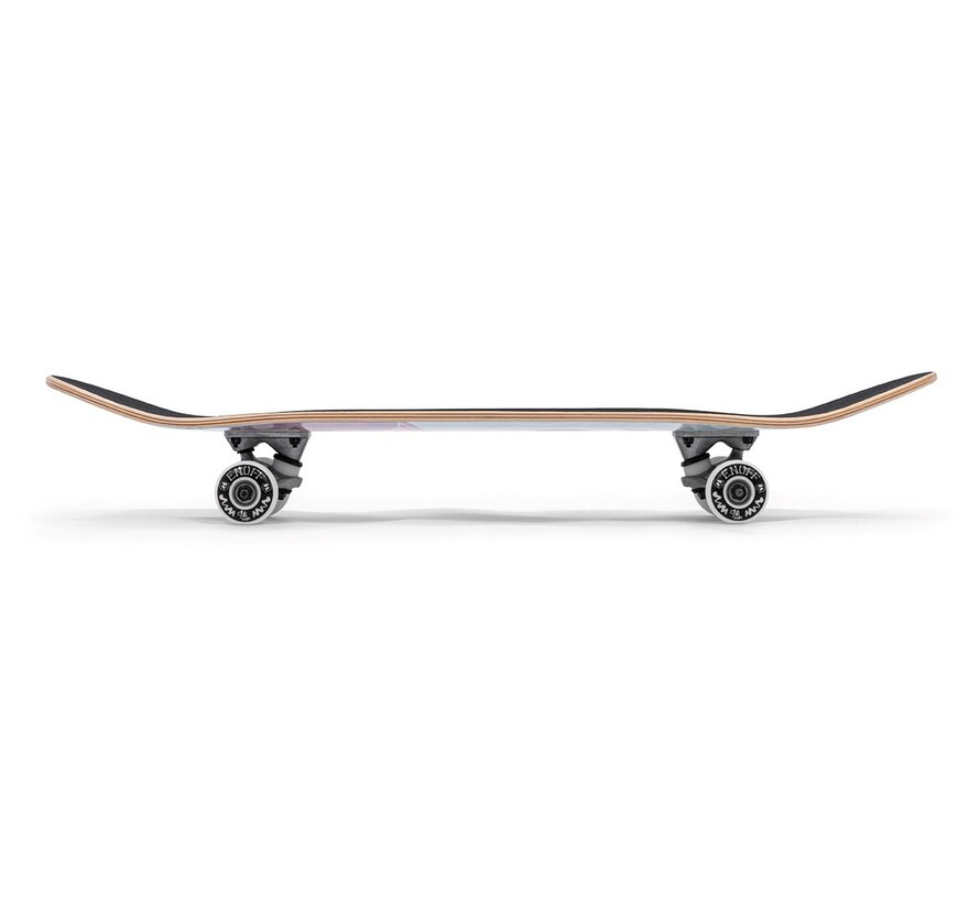 Skateboard Enuff Skully Hologram Blanc