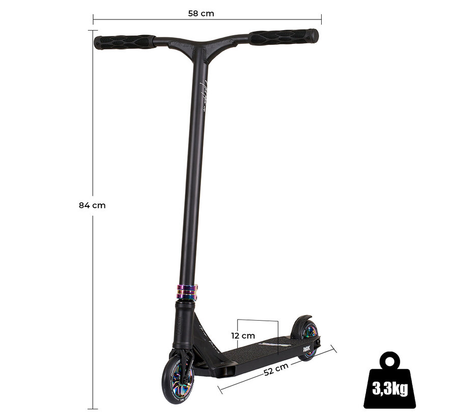 NKD Stunt Scooter Park Nero - Neo