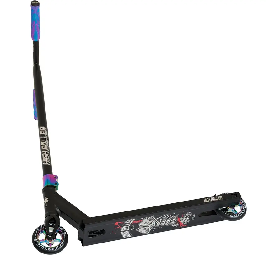 Story High Roller Street Stunt Scooter Negro/Neo