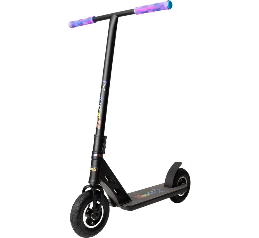 NKD Dirtscooter Bullit Schwarz / Regenbogen