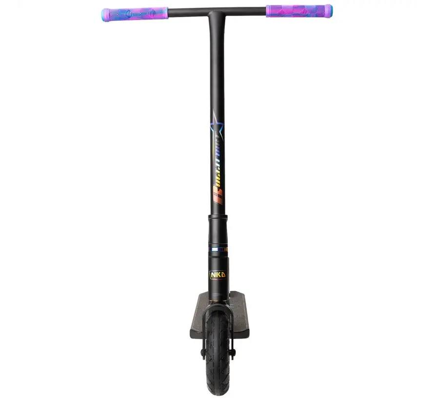 NKD Dirtscooter Bullit Schwarz / Regenbogen