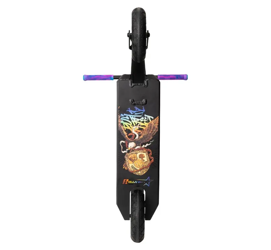 NKD Dirtscooter Bullit Negro / Arcoíris