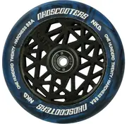 NKD Rueda para patinete acrobático NKD de 120 mm Black Widow mezcla de azul y negro