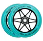 Set di ruote per monopattino acrobatico NKD Park da 110 mm (2 pezzi) nero / blu