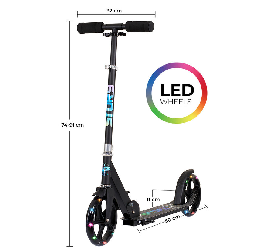 Patinete Story Urban Go Negro-LED