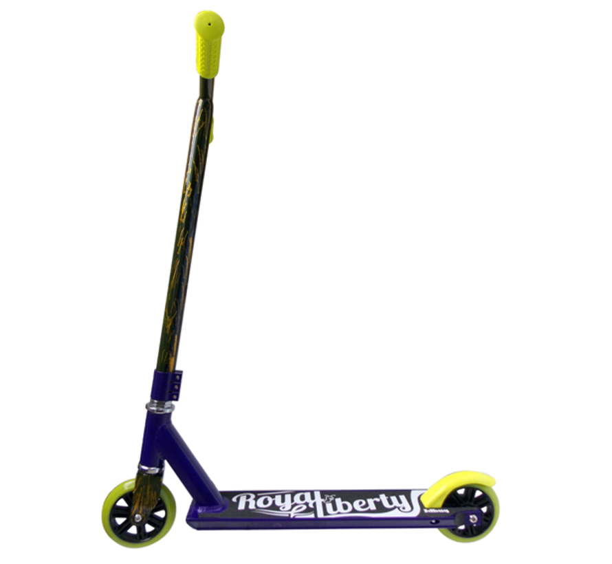 Patinete acrobático JD Bug Royal Liberty negro/amarillo