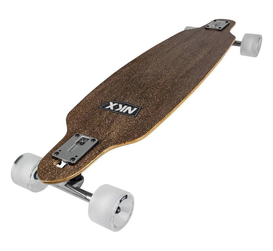 Longboard NKX Drop Through Signature en nogal de 36"