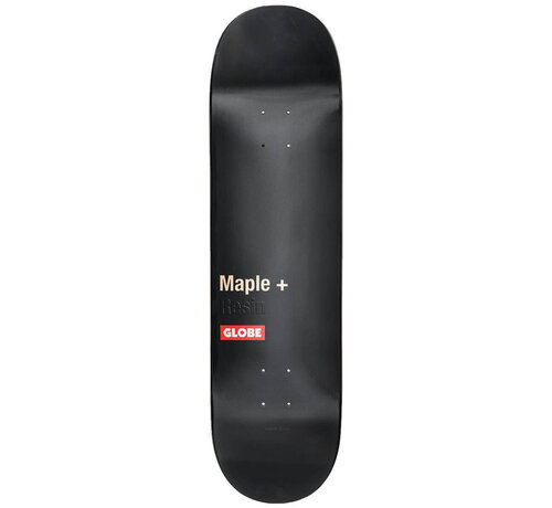 Globe Globe Skateboarddeck G3 Bar Black 8.0" | Durable & Strong