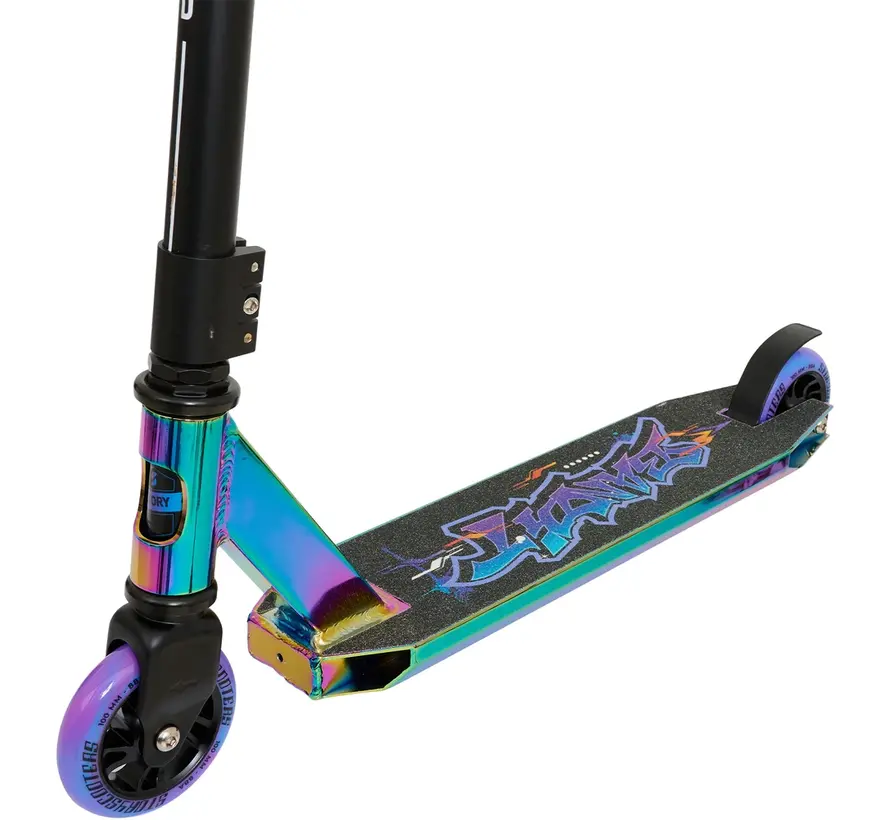 Patinete acrobático Story Stunt Scooter Bandit DOS Matt Neo de 81 cm: patinete robusto para trucos.