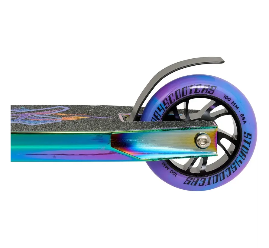 Patinete acrobático Story Stunt Scooter Bandit DOS Matt Neo de 81 cm: patinete robusto para trucos.