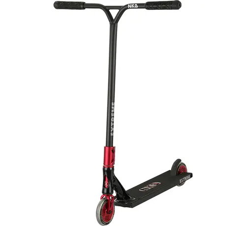 NKD NKD Extreme Stunt Scooter Schwarz/Rot 91cm – Ultimativer Stunt Scooter für Tricks