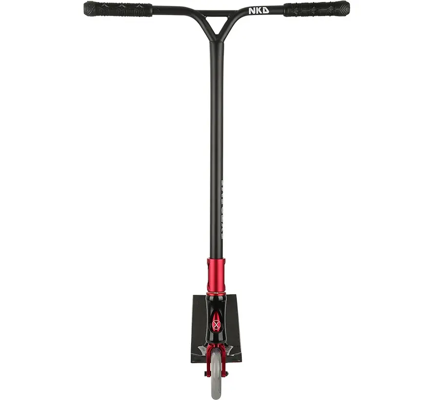 NKD Extreme Stunt Scooter Schwarz/Rot 91cm – Ultimativer Stunt Scooter für Tricks