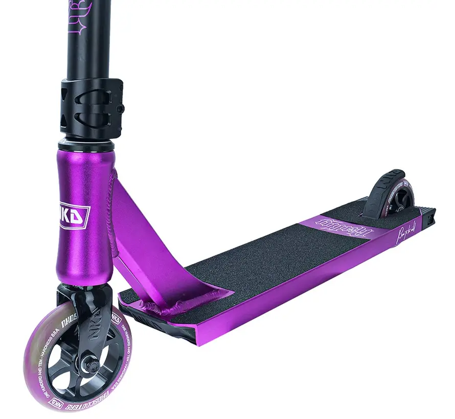 NKD Rally V4 Stuntstep Paars 73cm – De Ideale Step voor Jonge Stunters