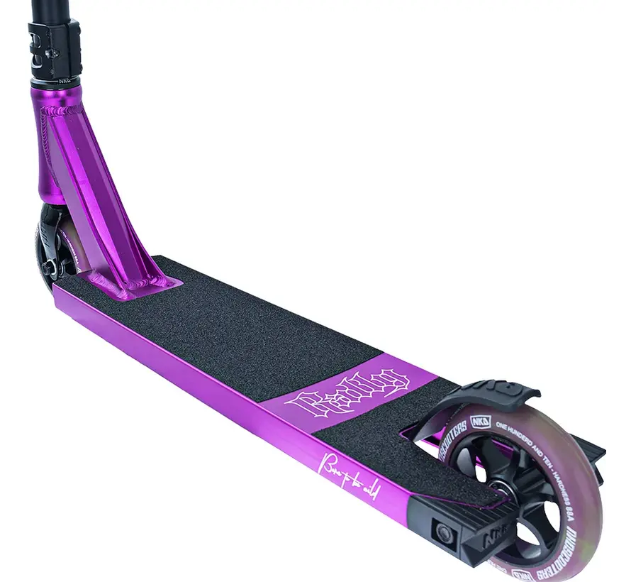 NKD Rally V4 Stuntstep Paars 73cm – De Ideale Step voor Jonge Stunters
