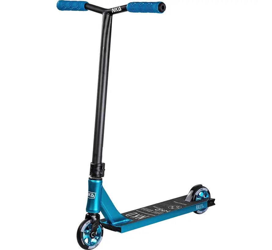 NKD Rally V4 Stuntstep Blauw 73cm – Robuust, Lichtgewicht & Perfect voor Tricks