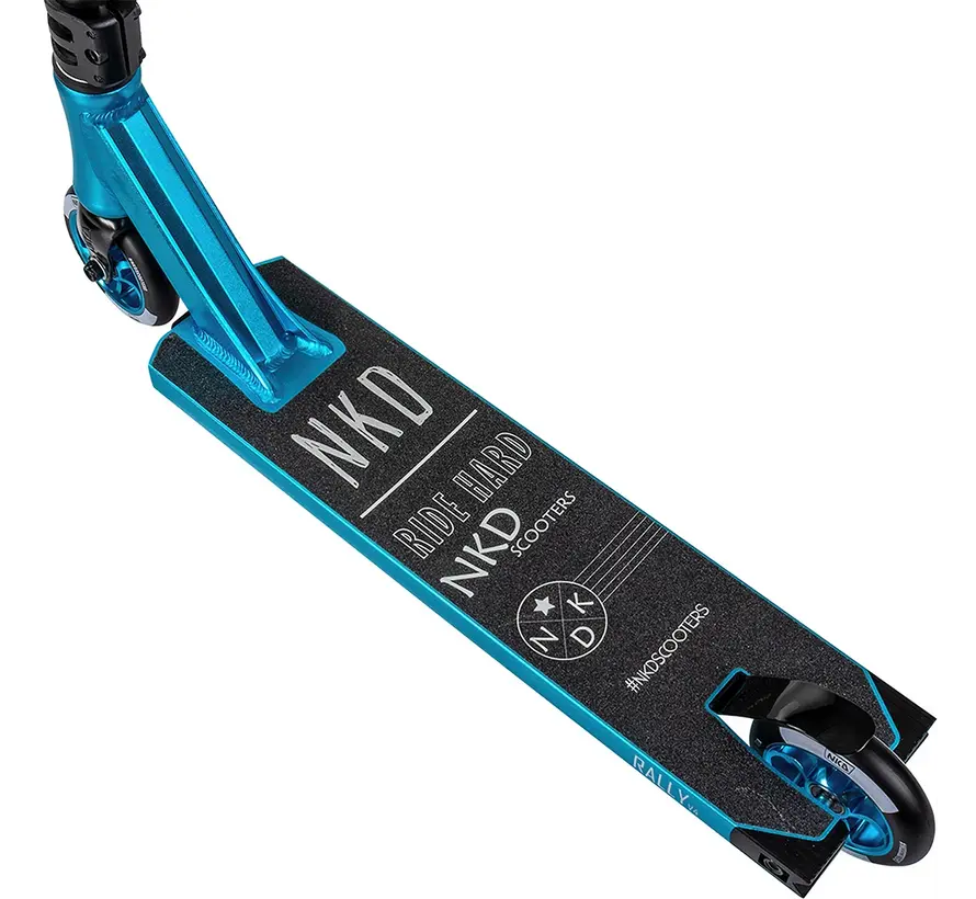 NKD Rally V4 Stunt Scooter Blau 73cm – Robust, leicht und perfekt für Tricks
