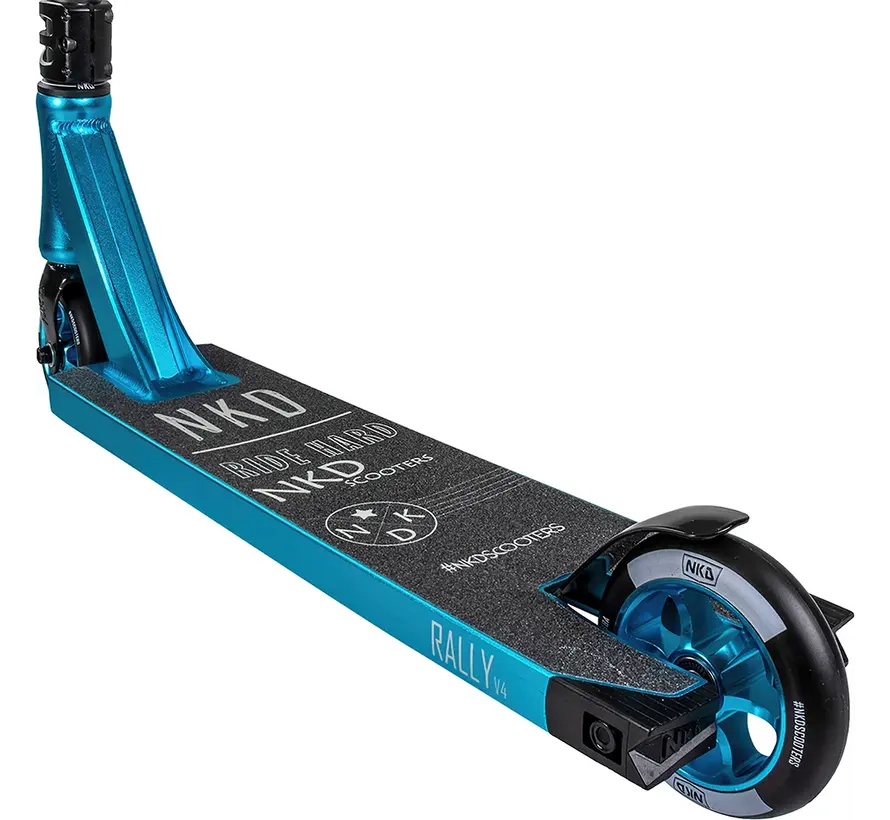 NKD Rally V4 Stunt Scooter Blau 73cm – Robust, leicht und perfekt für Tricks