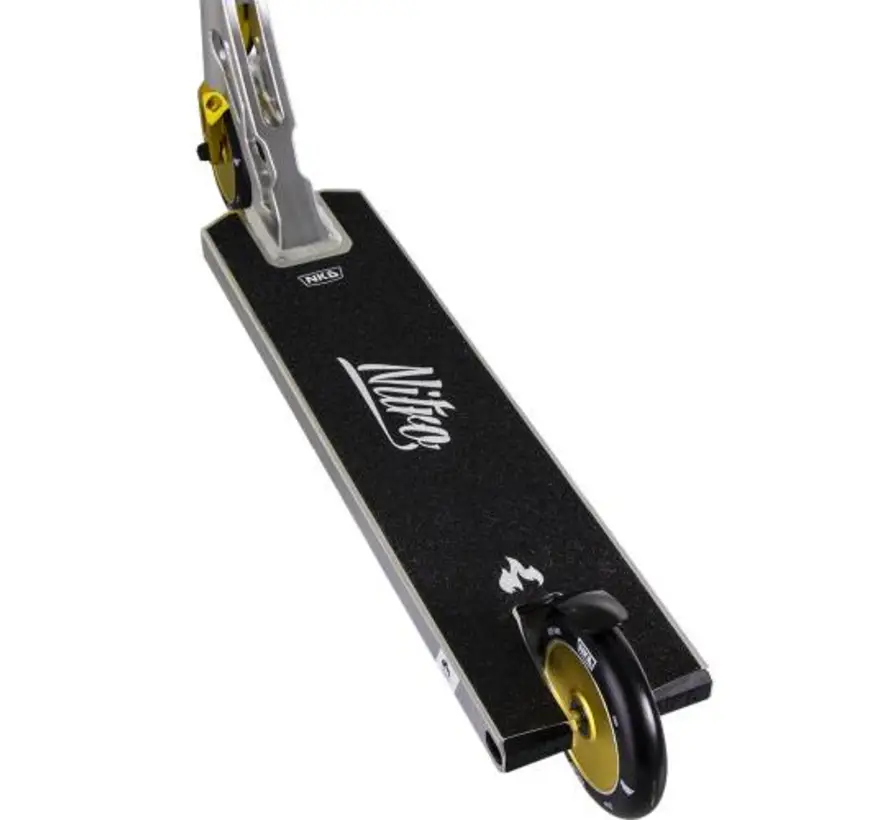 Monopattino Stunt NKD Nitro Oro/Argento 91cm – Prestazioni Massime