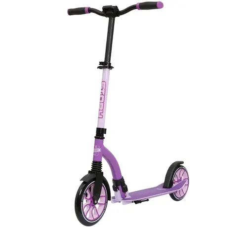 Story Story Big Wheel Advanced Opvouwbare Step Paars 105 cm – Comfortabel en Stijlvol Reizen