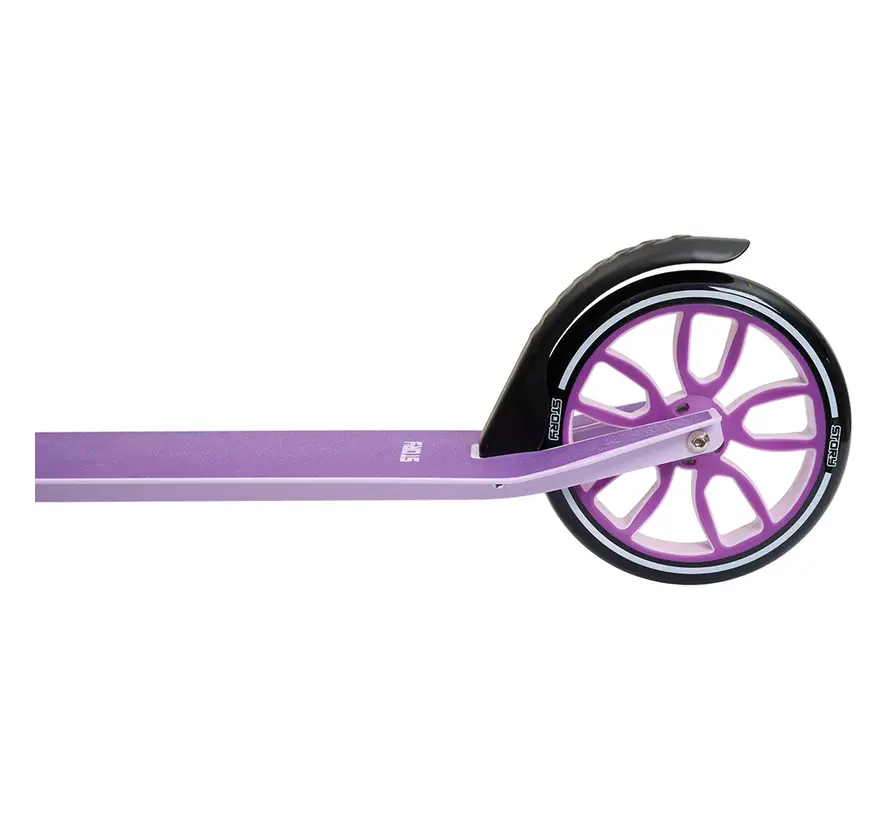 Story Big Wheel Advanced Opvouwbare Step Paars 105 cm – Comfortabel en Stijlvol Reizen