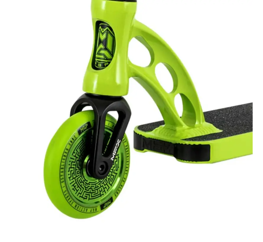 MGP Stuntstep VX9 Origin Pro Solid Green – Lichtgewicht en Duurzame Stuntstep voor Jongeren
