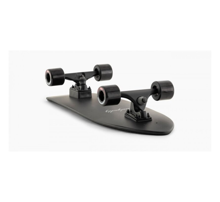 Couteau de poche Landyachtz 29,6" Surfskate noir – Agilité ultime pour les jeunes skateurs