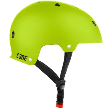 Core Kask sportowy Core Action w kolorze neonowozielonym