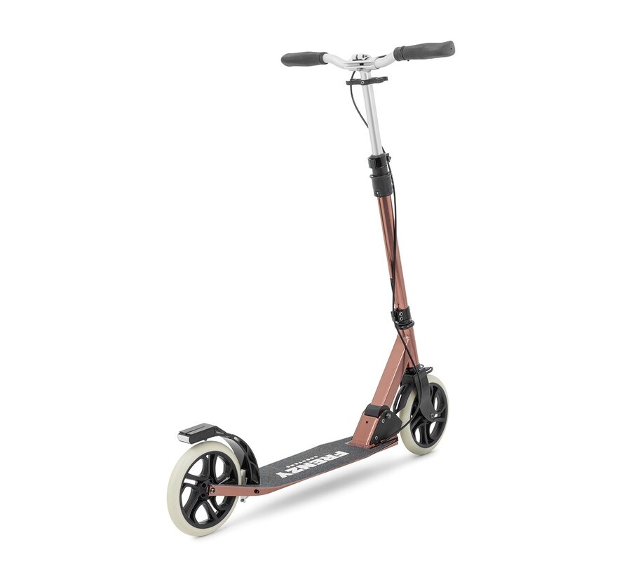 Trottinette pliable Frenzy 205 V4 à double frein, bronze – Mobilité élégante et sûre