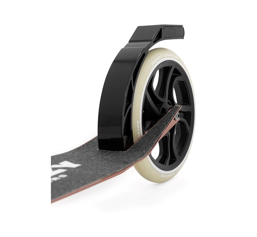 Trottinette pliable Frenzy 205 V4 à double frein, bronze – Mobilité élégante et sûre