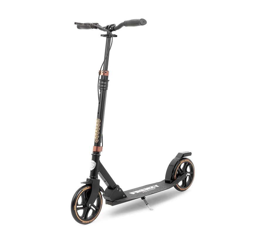 Frenzy 205 V4 Folding Scooter Dual Brake Green – Stylish and Safe Mobility