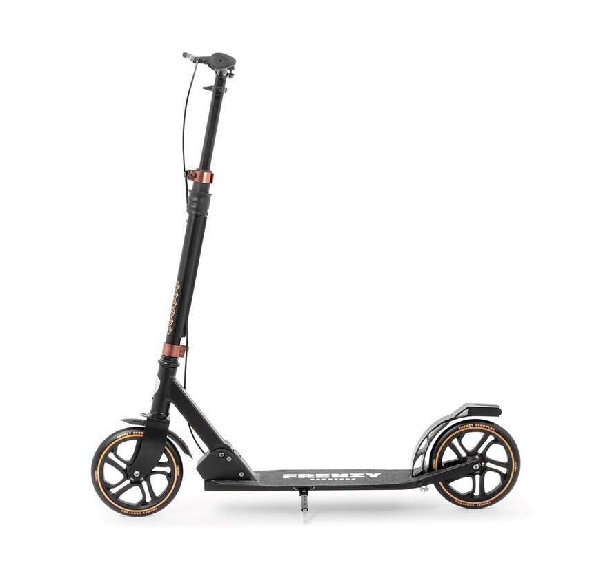 Frenzy 205 V4 Folding Scooter Dual Brake Green – Stylish and Safe Mobility