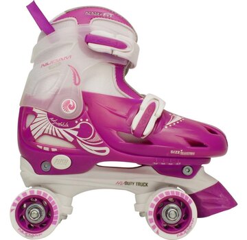 Nijdam Nijdam Verstellbare Rollschuhe Rosa 34/37