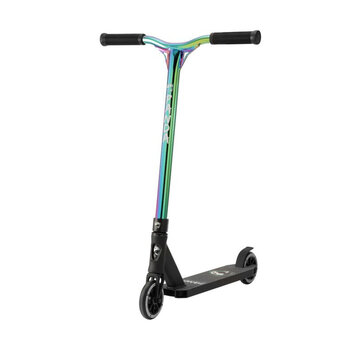 Panda Panda Optimus Stunt-Scooter Schwarz/Regenbogen